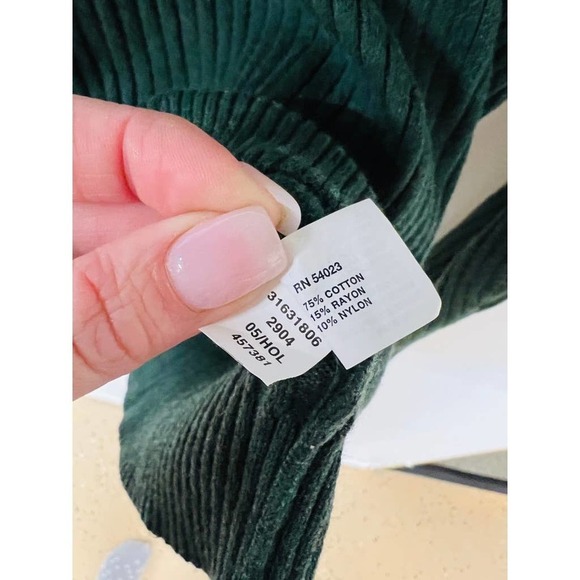 Gap Hunter Green Ribbed Turtleneck Sweater - Picture 5 of 6
